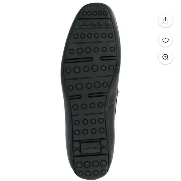 Vance Co Mitch Grey Loafers,10,5 - Picture 6 of 12